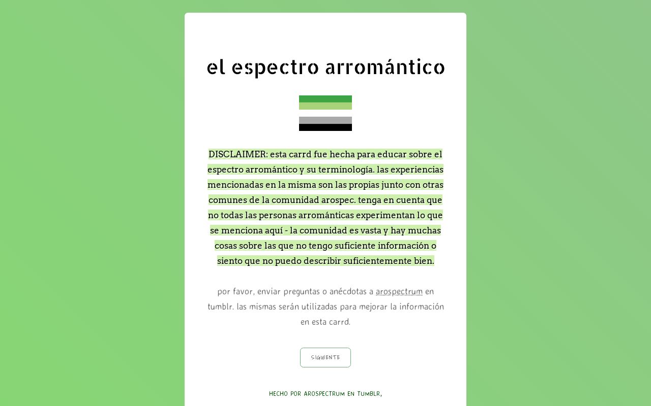 Espectro Arromántico 